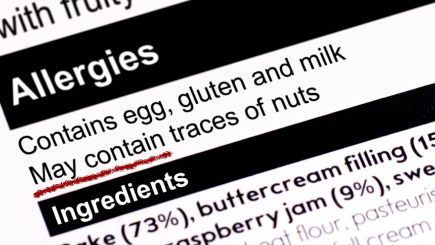 Food Allergy Labels